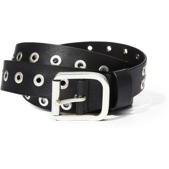 ?ALICE + OLIVIA? Eve Double Wrap Belt in Black main image 5